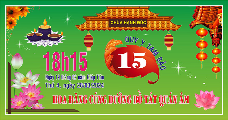 QUY Y LẦN THỨ 15