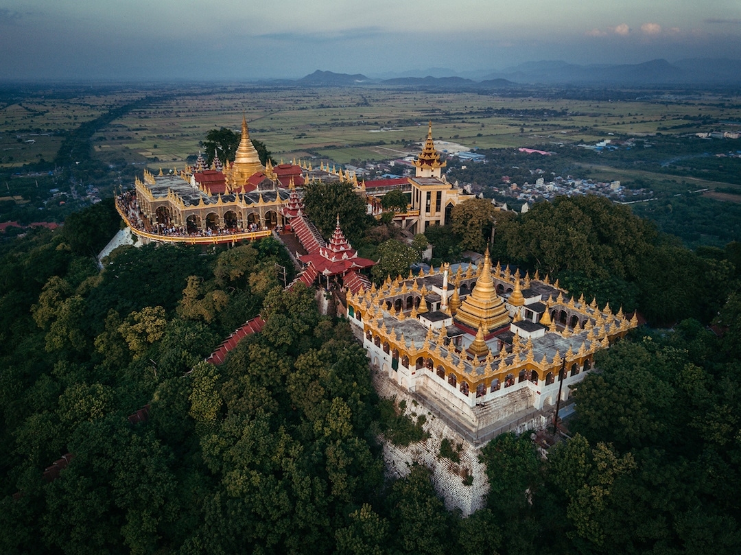 Chiêm ngưỡng loạt ảnh từ trên cao, Myanmar xứng danh 'đất nước của những ngôi chùa'
