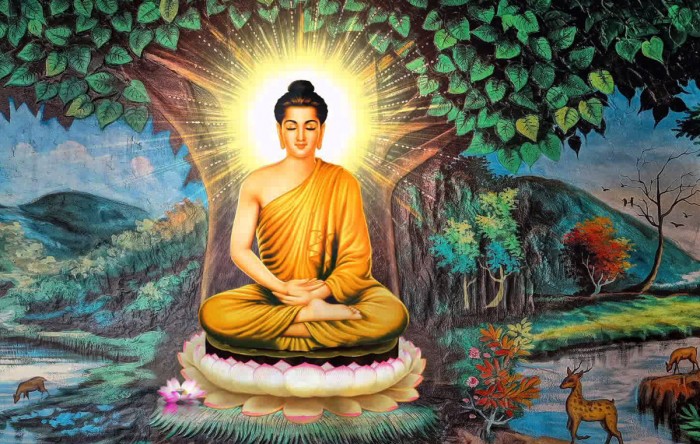 Lòng thành cúng mảnh vải thừa được thọ ký thành Phật