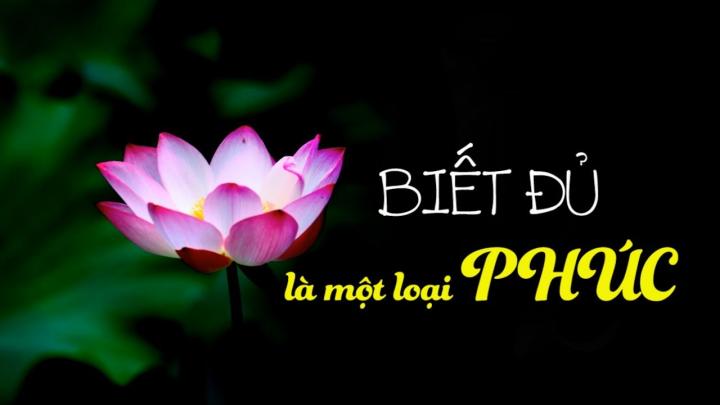 Biết đủ là người giàu nhất