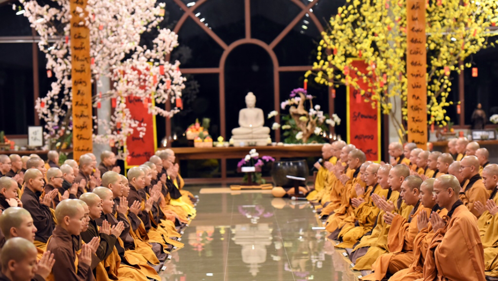 Tết cổ truyền tại Làng Mai Thái Lan