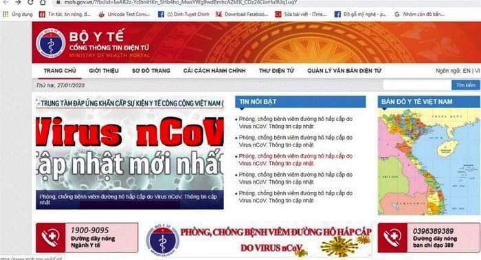 Thêm đường dây nóng tư vấn bệnh do virus corona