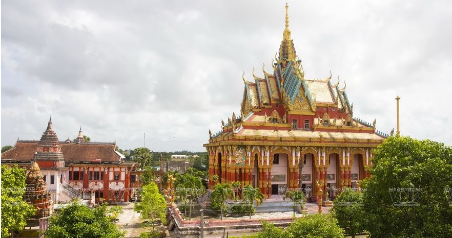 Đến Bạc Liêu ghé thăm chùa Ghositaram
