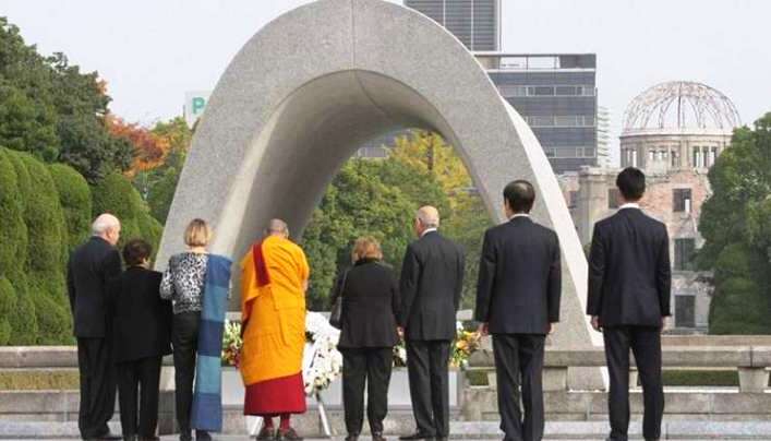 Đức Dalai Lama kêu gọi giải trừ vũ khí hạt nhân