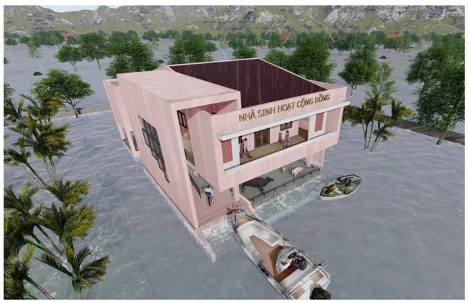 Thủy Tiên xây 10 nhà cộng đồng chống lũ cho bà con miền Trung