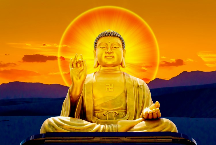 Người thợ rừng cúng dường chiếc đĩa mặt trăng