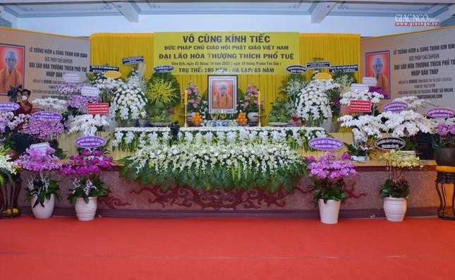 Lễ tưởng niệm Đức Pháp chủ GHPGVN tại Văn phòng Ban Thường trực Hội đồng Trị sự phía Nam