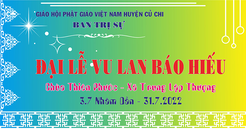 Tp. HCM, H. Củ Chi, Đại Lễ Vu Lan Báo Hiếu PL: 2566