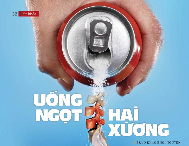 Uống ngọt hại xương