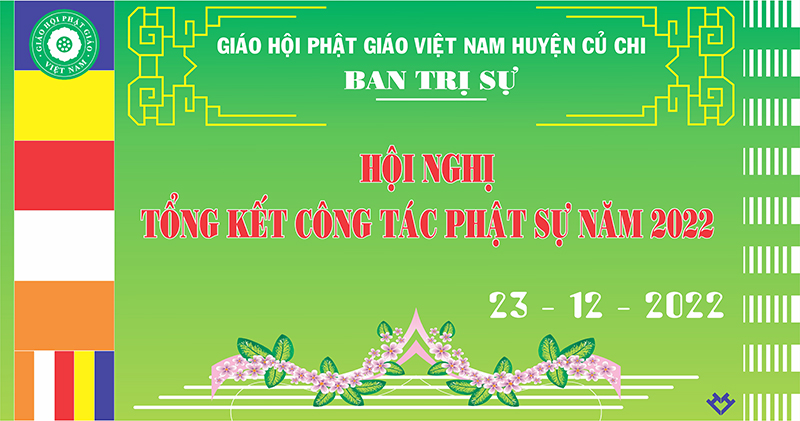 Tp. HCM: H. Củ Chi: Hội nghị tổng kết công tác Phật sự năm 2022