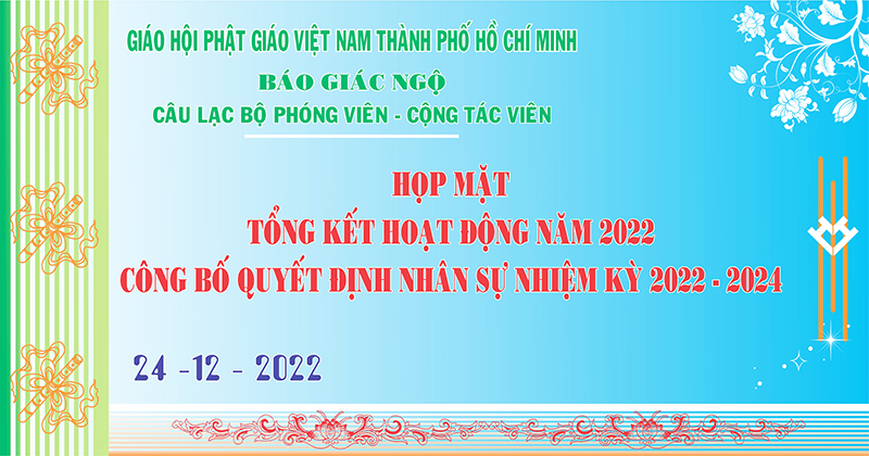 Tp. HCM:  Họp mặt câu lạc bộ phóng viên - cộng tác viên Báo Giác Ngộ