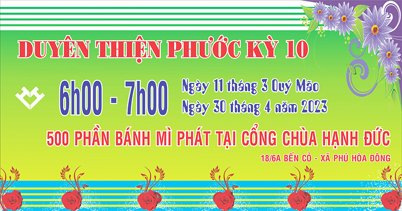 DUYÊN THIỆN PHƯỚC KỲ 10