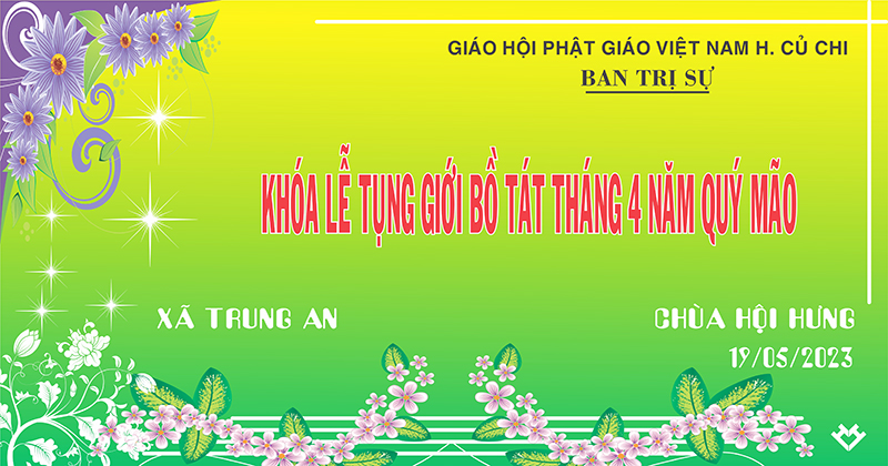 Tp. HCM: H. Củ Chi: Nhiều hoạt động Phật sự được thông qua.