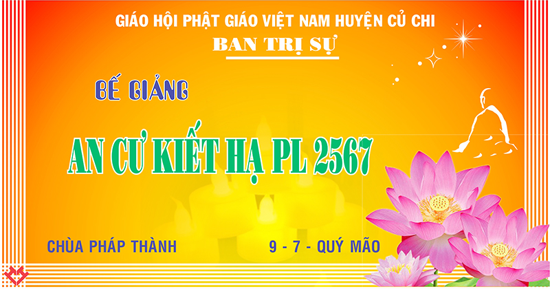 Tp. HCM: H. Củ Chi: Lễ Bế Giảng Khóa ACKH PL 2567