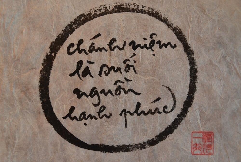 Mang theo chánh niệm bên mình