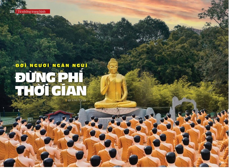 Đời người ngắn ngủi đừng phí thời gian