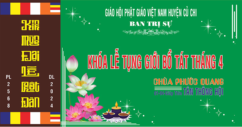 Tp. HCM: H. Củ Chi, Lễ tổng khai giảng ACKH được tổ chức tại trường hạ chùa Pháp Thành