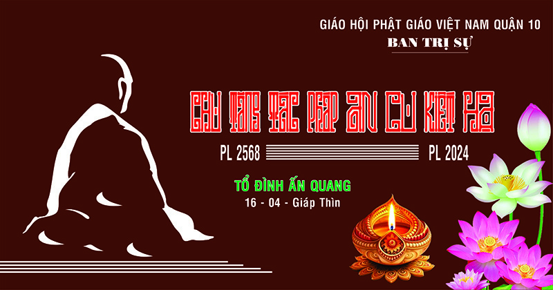 Tp. HCM: Quận 10: Chư Tăng tác pháp an cư tại chùa Ấn Quang