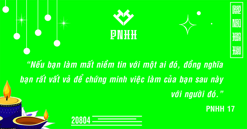 PHÁP NGỮ HẠNH HIẾU 17