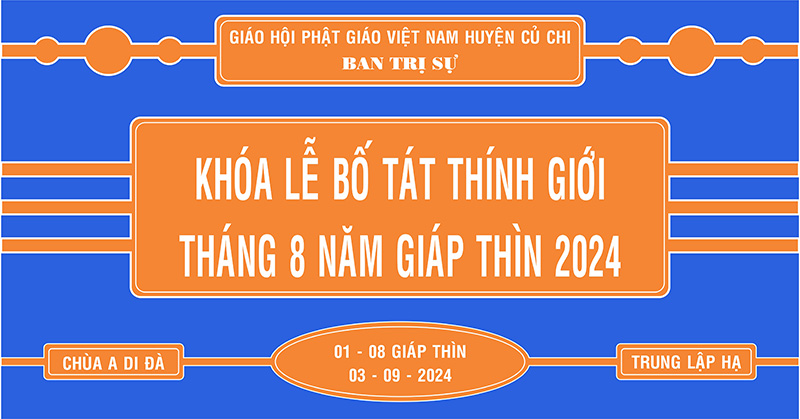 Tp. HCM: H. Củ Chi: Khóa lễ thính giới Bồ Tát tại chùa A Di Đà