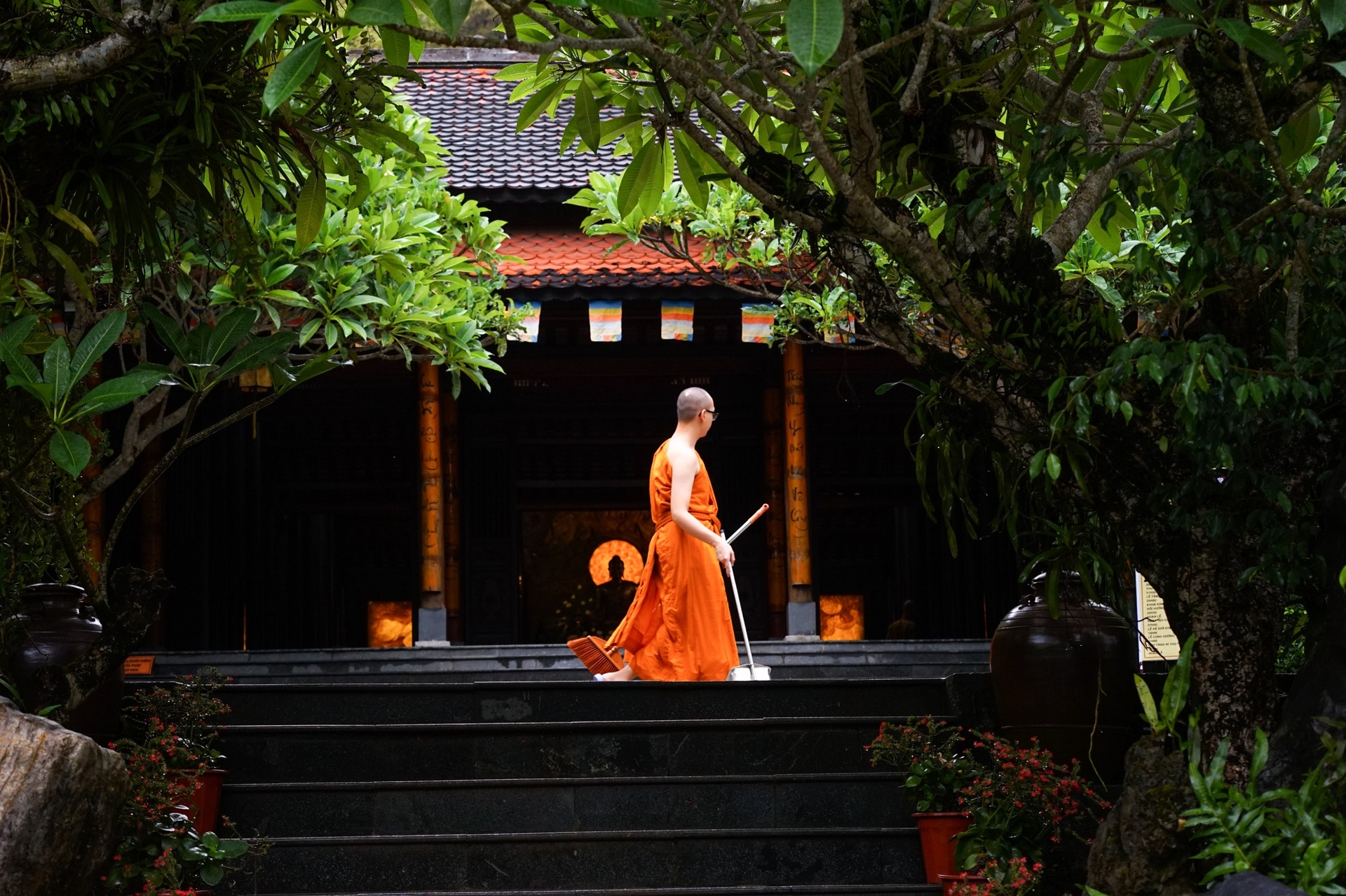 Vui thích tụ tập ồn ào khó thành tựu an tịnh