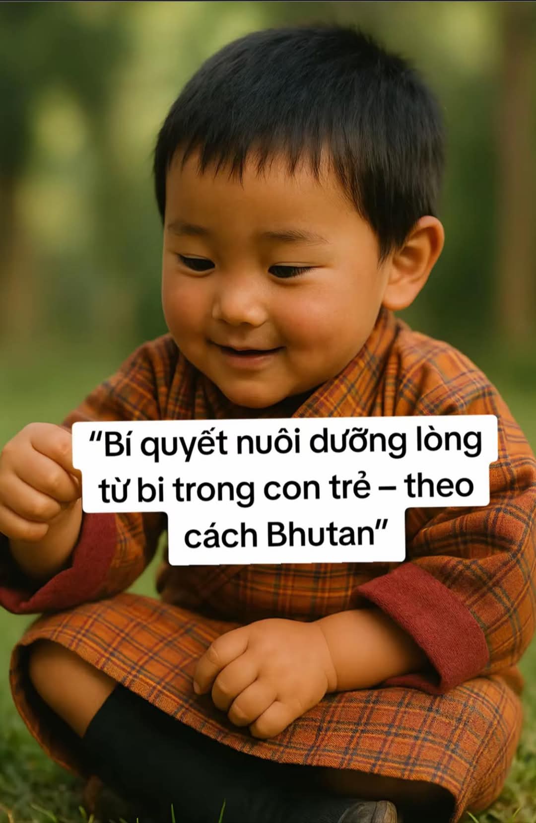 Bí quyết nuôi dưỡng lòng từ bi trong con trẻ