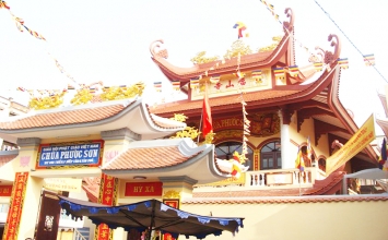 Chùm Ảnh Lễ Lạc Thành Tại Chùa Phước Sơn Q. Tân Phú