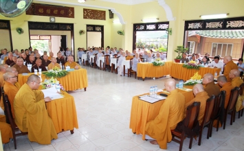 Phật Giáo quận 10 tổng kết Phật sự năm 2014