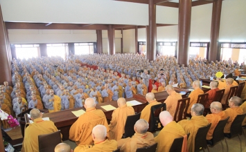 TP.HCM: Trọng thể khai mạc Đại Giới đàn Trí Đức Pl:5559 - Dl:2015