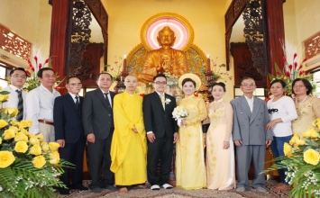 Hình ảnh lễ hằng thuận tại chùa Bửu Đà