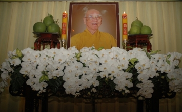 Lễ nhập kim quan Đại lão Hòa thượng Thích Từ Nhơn